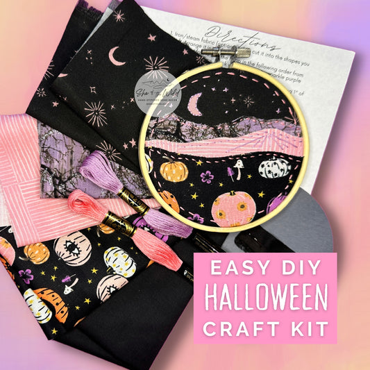 Halloween Stitch Kit for Beginenrs