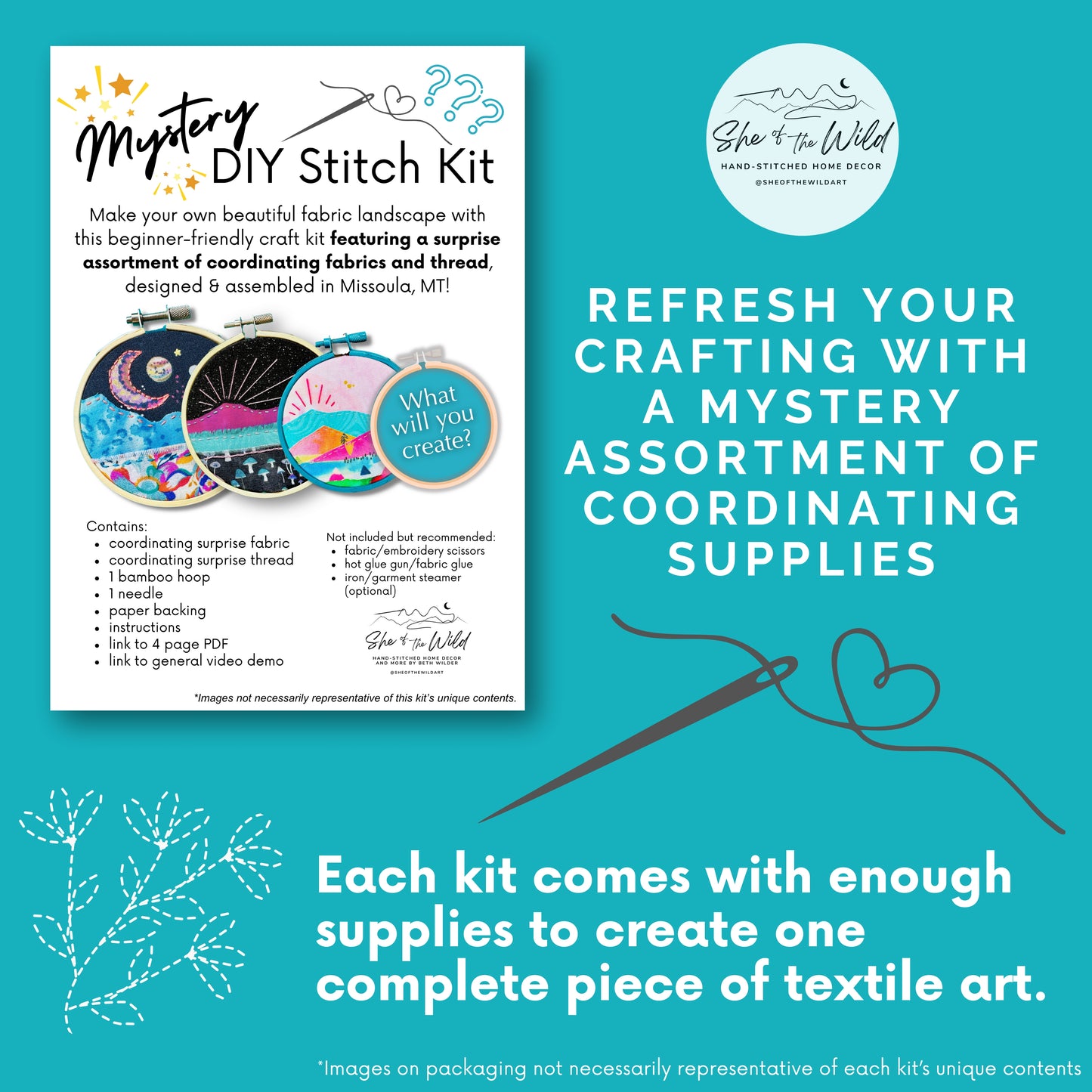 Mystery DIY Stitch Kit