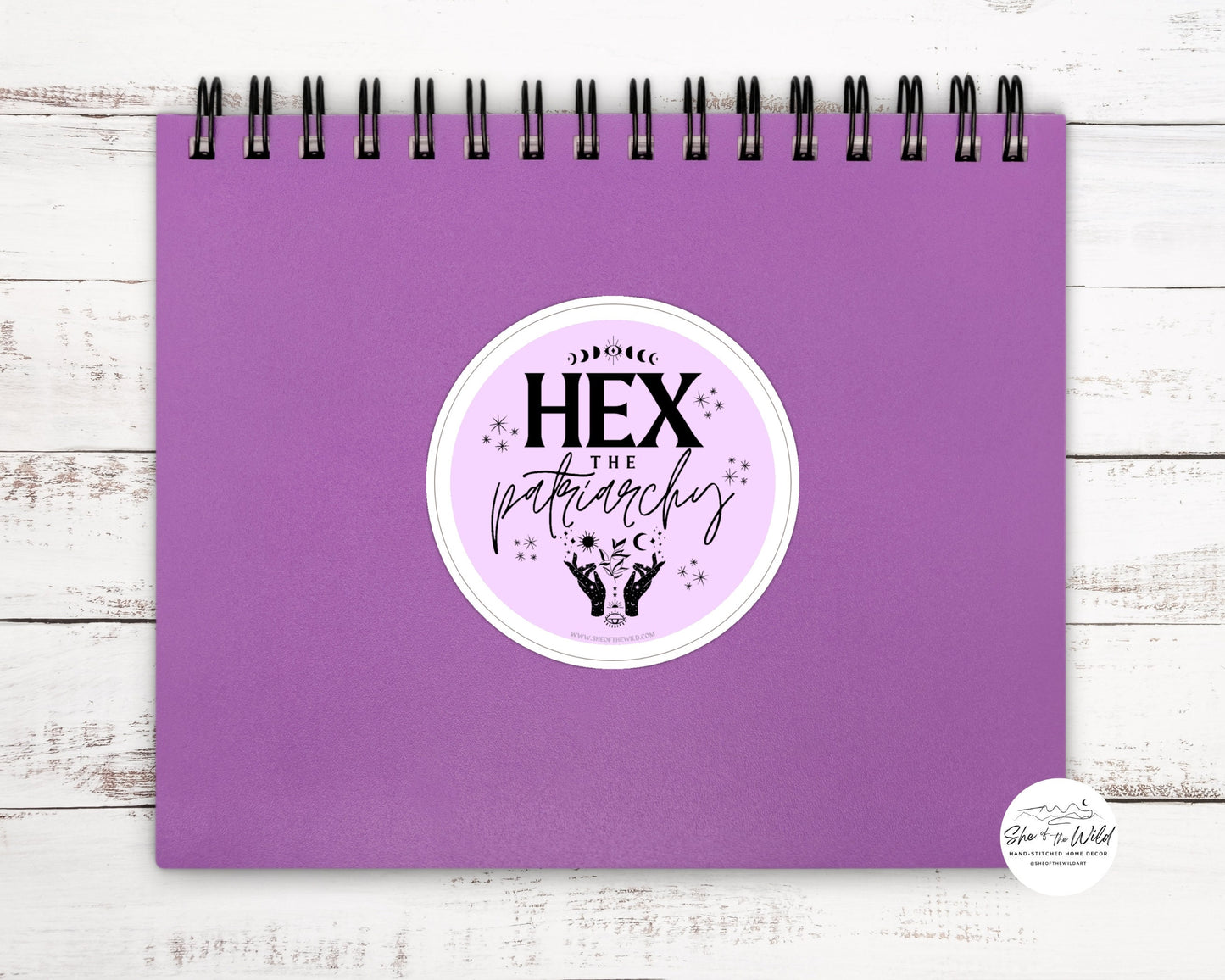 Hex the Patriarchy Sticker