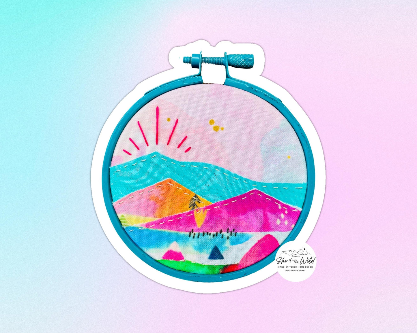 Fabric Landscapes Sticker Bundle